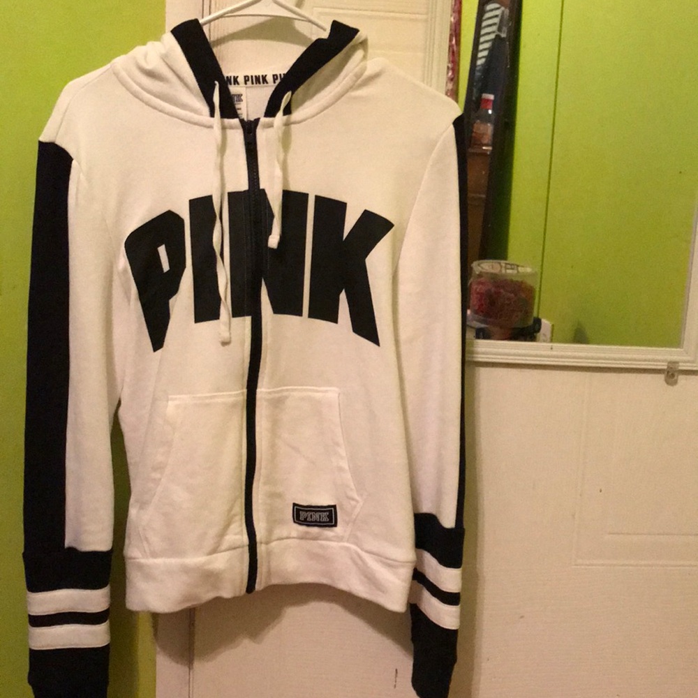 Pink zip up jacket
